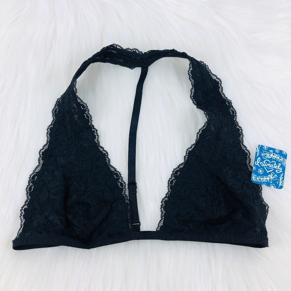 Intimately Free People Womens Black Bra